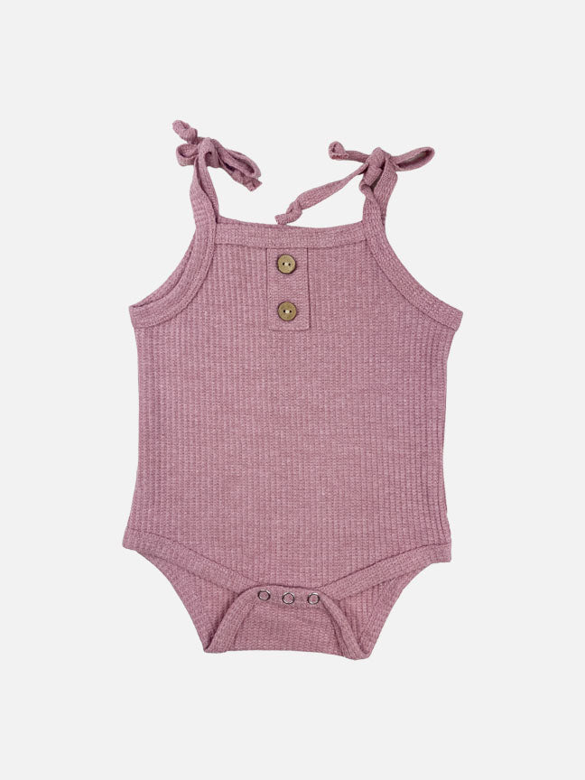 Skylar Waffeltuch-Set || mauve 