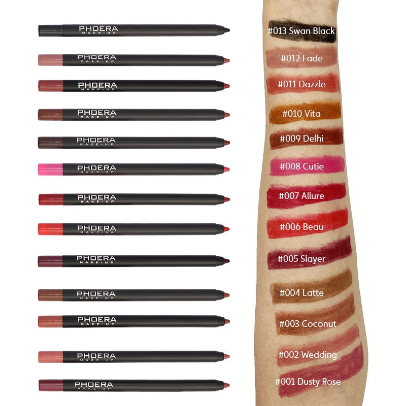 13 Farben Lipliner-Stift